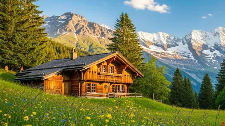 ساخت کلبه سوئیسی در تهران